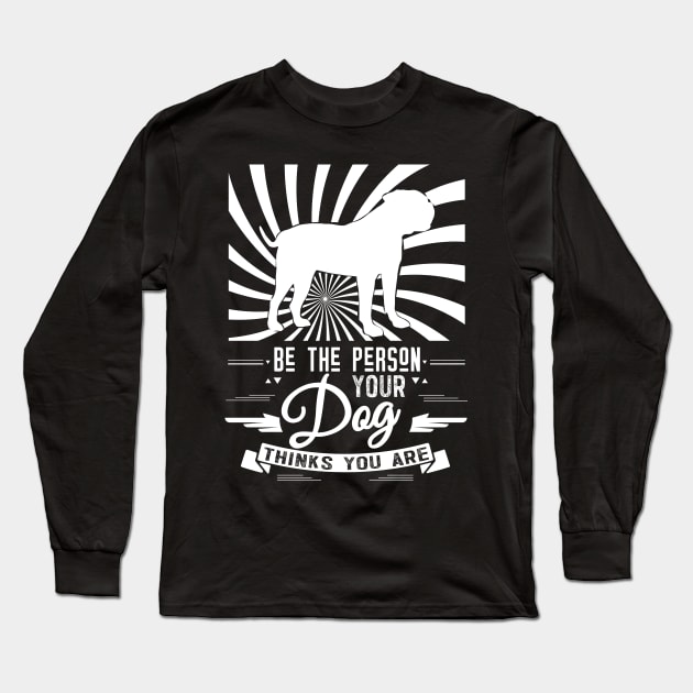 American Bulldog funny gift Shirt Long Sleeve T-Shirt by smak